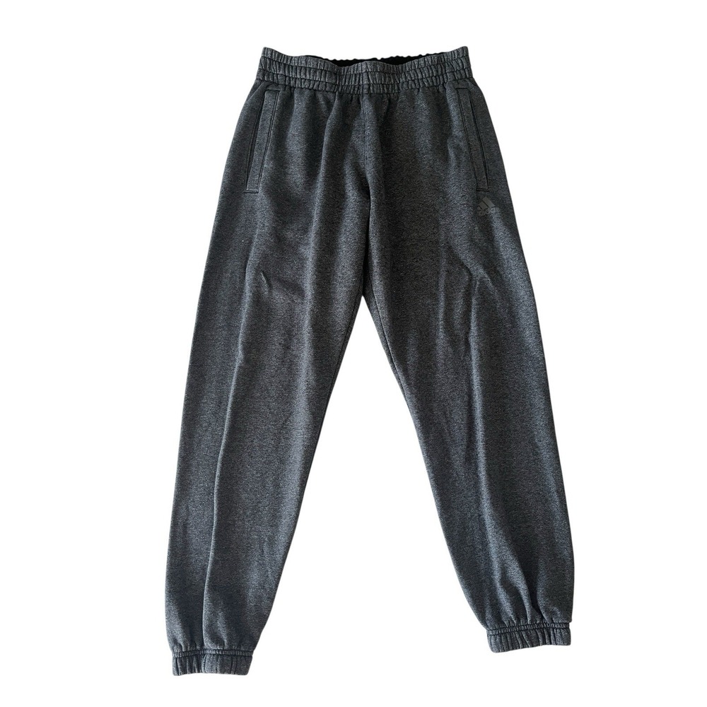 Adidas Women's Size M Gray Jogger Pants Drawstring Streetwear Pockets